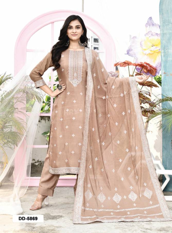 Sanskar Vol 6 By Hru Jacquard Work Muslin Designer Kurti With Bottom Dupatta Wholesale Online